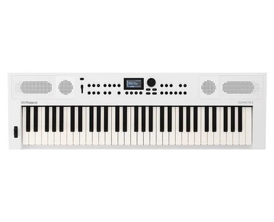 Teclado de creación musical Roland GOKEYS5-WH de 61 teclas - blanco Foto 1 de 3