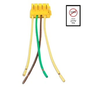 Pass & Seymour PlugTail Connettore interruttore 3 vie filo incagliato 277V PTS6-STR4-277 - Foto 1 di 6