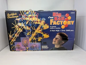 KNEX Big Ball Factory Set - SIN MOTOR - Gran Colección, Bolas, Piezas de Cadena LEER - Imagen 1 de 4