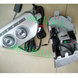 2x Silvery Front Left+Right Fog Driving LED Light For Toyota FJ Cruiser 2007-19 - Bild 1 von 1