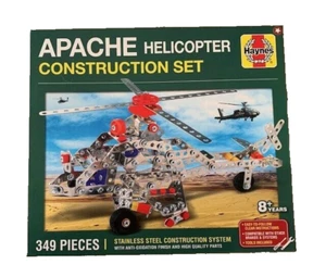 JUEGO DE CONSTRUCCIÓN DE HELICÓPTERO HAYNES APACHE (363 piezas - ver notas) - Imagen 1 de 3