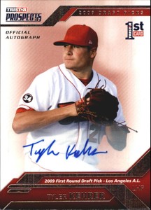 2009 TRISTAR Prospects Plus Autographs #37 Tyler Kehrer /199