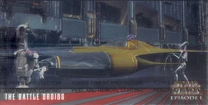 TARJETA PROMOCIONAL STAR WARS EPISODIO 1 TOPPS WIDEVISION CROMO 000 - Imagen 1 de 2