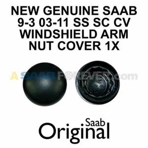NUEVO SAAB 9-3 LIMPIAPARABRISAS CUBIERTA DE BRAZO TUERCA TAPA DE FABRICANTE DE EQUIPOS ORIGINALES SAAB ORIGINAL 03-11 90347857 - Imagen 1 de 3