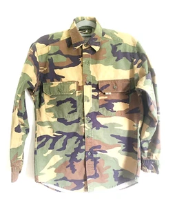 Hunter's View Men M? Long Sleeve Button Up Camo Shirt Pockets Hunting Duck - Picture 1 of 12