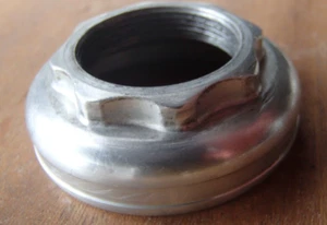 SHIMANO 600 EX (HP-6207) ALLOY HEADSET THREADED TOP NUT RARE RETRO BIKE PART - Picture 1 of 5