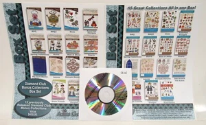 Anita Goodesign Diamond Club Bonus Collections Box Set Embroidery CD 15 Sets - Picture 1 of 1