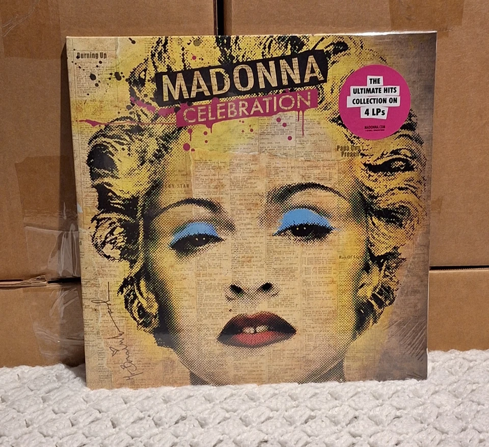 Celebration * [LP] by Madonna (Vinyl, Dec-2009, Warner Bros. Records Record Label)