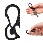 1pc Outdoor Useful Stainless Steel Buckle Carabiner Keychain Key Ring ClIM q-5