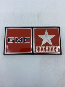 * NOS  GMC BRIGADIER Emblem - Picture 1 of 7