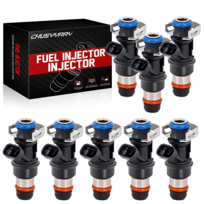 8x 25317628 Fuel Injectors For 2003-2007 Chevrolet Express 1500 5.3L V8 - Image 1 of 4