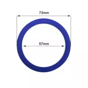 Gasket Group Head Blue Silicone 73mm x 57mm x 8.5mm Faema - Picture 1 of 1