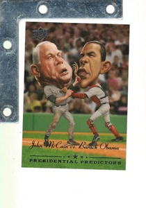 UD Upper Deck 2008 predictores presidenciales individuales casi nuevo + selección de la lista hasta 25% de descuento - Imagen 1 de 13