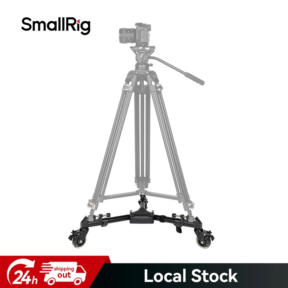 SmallRig Universal Photography Tripod Dolly, Heavy Duty with Adjustable Leg 3986 - image 1 of 4