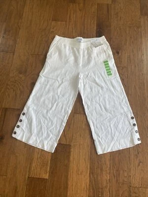 Pantalón de playa Caribbean Joe para mujer holgado pierna ancha nuevo con etiquetas Foto 1 de 3