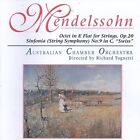 Mendelssohn / Austra - Mendelssohn: Octet String Symphony [New Cd]