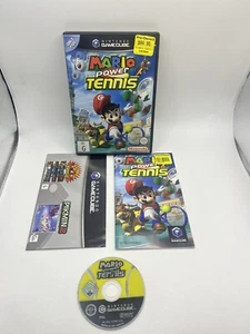 Mario Power Tennis Nintendo GameCube Complete With MANUAL + Poster PAL AUS - Picture 1 of 9