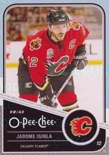 2011-12 O-Pee-Chee Playoff Beard #41 Jarome Iginla