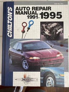 Chiltons Autoreparaturhandbuch 1991-1995 CHILTON S AUTO SERVICE festgedeckt - Bild 1 von 2