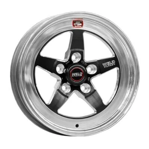 Weld Racing 71MB-508B35A 15X8.330 Rt-S Wheel 5X4.75 Bc 3.5 Bs Black Racing - Picture 1 of 9