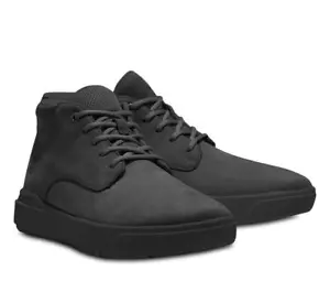 TIMBERLAND MEN'S SENECA BAY CHUKKA BOOT BLACK NUBUCK A5S5M ALL SIZES - Picture 1 of 12