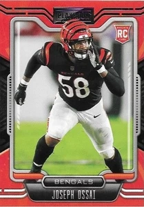 Joseph Ossai 2021 Panini Playbook Rookie #168 Cincinnati Bengals 🏈Football (RC) - Picture 1 of 2