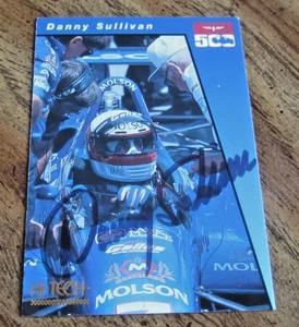 Tarjeta Indy #34 Hi-Tech Indy 1994 autografiada firmada por Danny Sullivan IndyCar Racing - Imagen 1 de 3