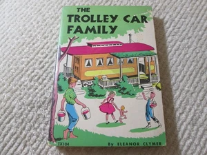 The Trolley Car Family by Eleanor Clymer 1975 Print Vintage Scholastic PB TX104 - Imagen 1 de 12
