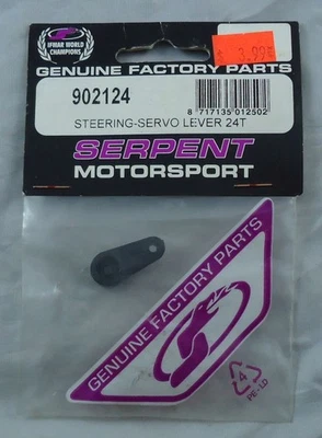 Servo palanca de dirección Serpent Racing (cuerno) 24T SER902124 Foto 1 de 2