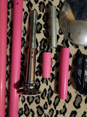 X-Pole Polvo Recubierto Rosa XLOCK Foto 1 de 4