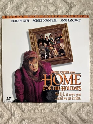 Home for the Holidays (Laserdisc, 1996) Holly Hunter Robert Downey Jodie Foster - Imagem 1 de 2