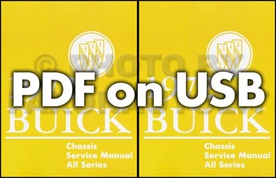 1972 Buick Negozio E Corpo Manuale USB GS Skylark Riviera Lesabre Electra - Immagine 1 di 4