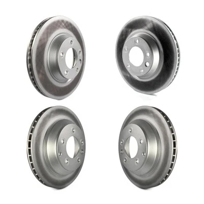 Rotores de freno silenciosos delanteros traseros para Volkswagen Touareg 2004-2010 recubiertos oe9N Foto 1 de 4