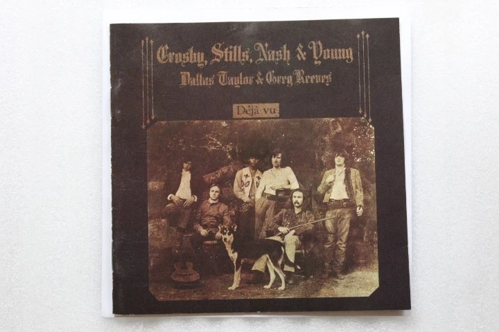 Crosby Stills Nash and Young - Deja Vu CD Folk Rock Country Rock Classic Rock Foto 1 de 3