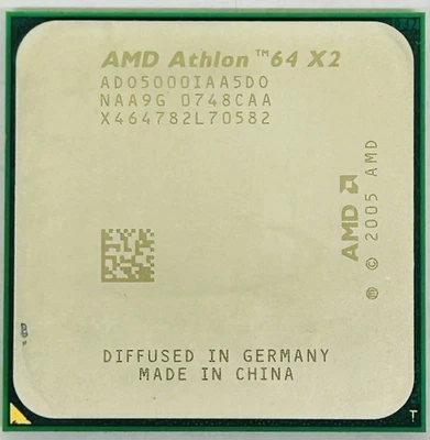 AMD Athlon 64 X2 5000+ ADO5000IAA5DO 2.6GHz Socket AM2 Dual Core Processor / CPU - Image 1 of 4