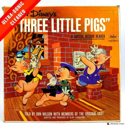 Don Wilson – Three Little Pigs Vinyl (LP) JAO 3252 - Image 1 of 4