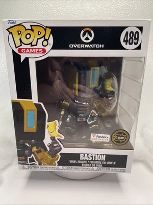 Funko Pop! Bastion #489 Vinyl Figure OverWatch Blizzard 30 Fanatics 6 Inch - Image 1 of 4