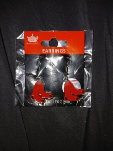 Boston Red Sox Dangle Pierced Earrings NEW Jewelry - Bild 1 von 5