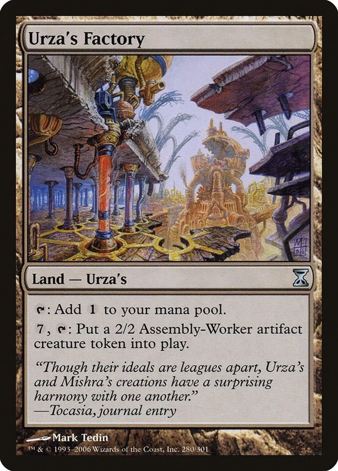 Urza's Factory 280 LP Normal Time Spiral MTG EN - Image 1 of 1