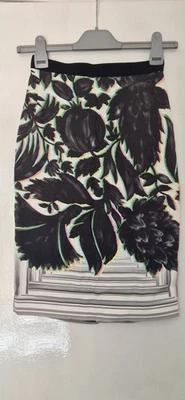 PETER PILOTTO Erin Falda Midi Línea A Muestra 2014 Talla UK8 Resort Canopy Design Foto 1 de 4