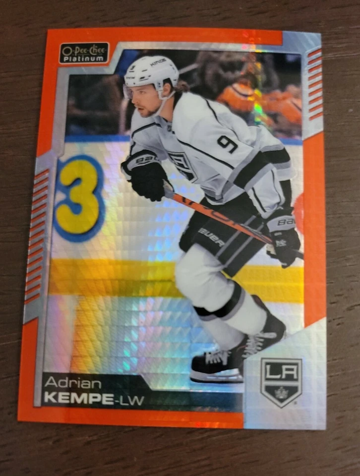 2020-21 O-Pee-Chee Platinum Adrian Kempe Red Prism Kings /199 !!!🔥🔥 - Image 1 of 2
