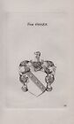 1830 Gosen Armoiries Coat De Arms Héraldique Engraving Gravure sur Cuivre