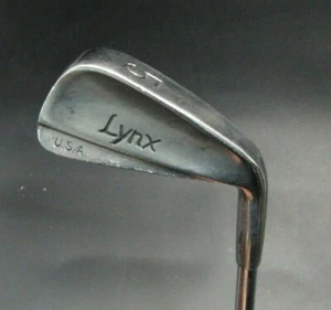 Lynx U.S.A. 5 Iron Regular Flex Steel Shaft Golf Pride Grip - Picture 1 of 4