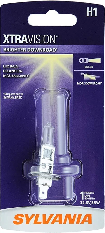 Bombilla de faro Sylvania Xtravision H1 Foto 1 de 1