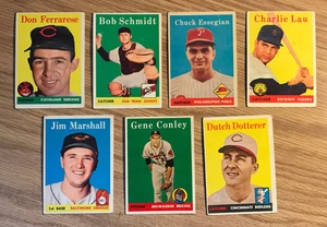 1958 topps LOT OF 20 DIFFERENT EX to NM Overall EX/MT - Picture 1 of 4