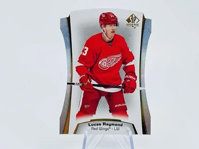 Lucas Raymond RC 2021-22 SP Authentic Die Cut DC-2 Detroit Red Wings - Image 1 of 4