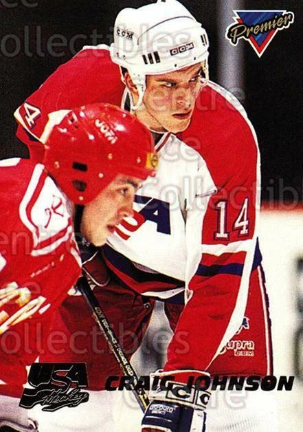 1993-94 Topps Premier Team USA #19 Craig Johnson