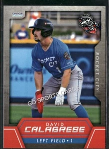 2025 Rocket City Trash Pandas David Calabrese RC Rookie Angels CAN Minor League - Picture 1 of 2