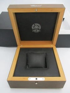 Rare Unused New-Old-Stock CHOPARD LUC Wooden Watch Box in Worn Outer Cartons Set - Picture 1 of 12