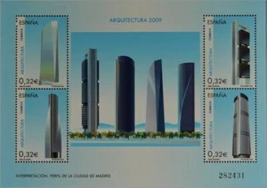 Hoja Bloque Arquitectura 2009 Edifil 4507*** MNH - Imagen 1 de 1